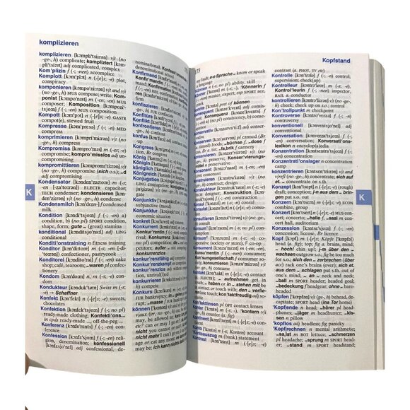 Langenscheidt German Pocket Dictionary Foreign Language Travel Tourist Student - Picture 5 of 5